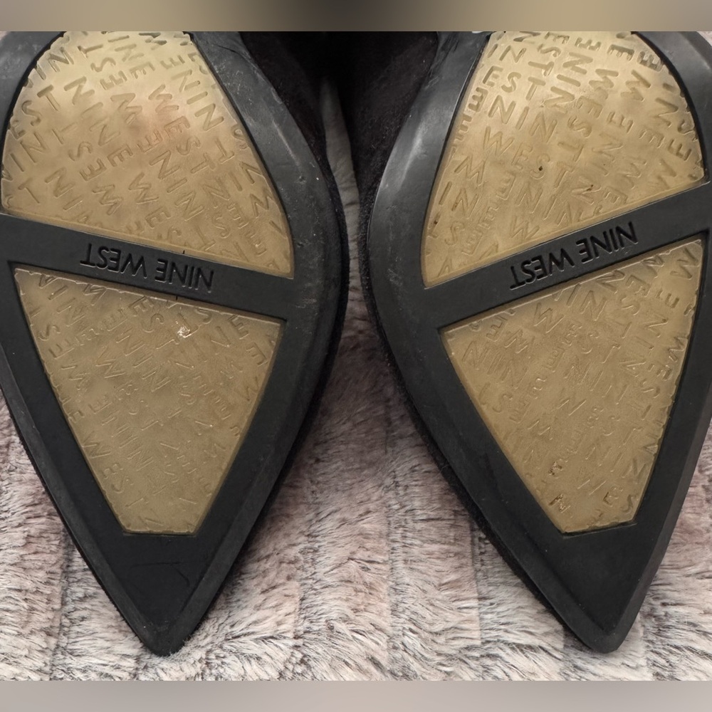 Nine West Astoria Suede Block Heels - Picture 9 of 11